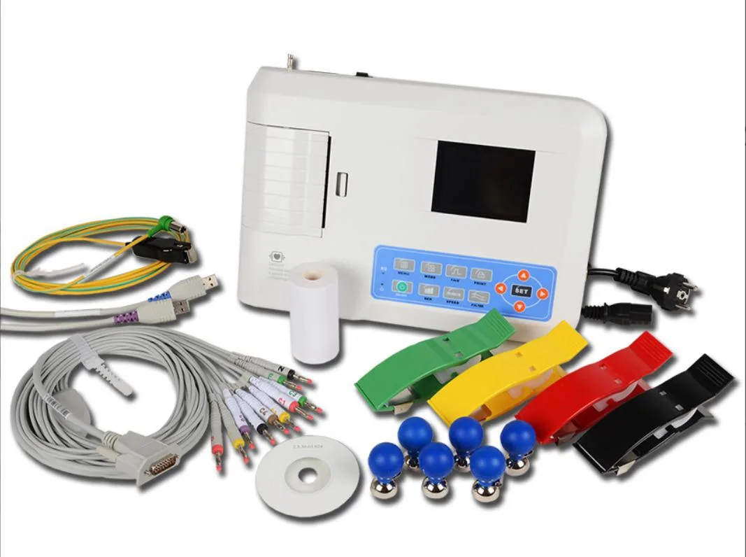 Electrocardiógrafo 3 canales Contec — Equipamiento médico · Contec